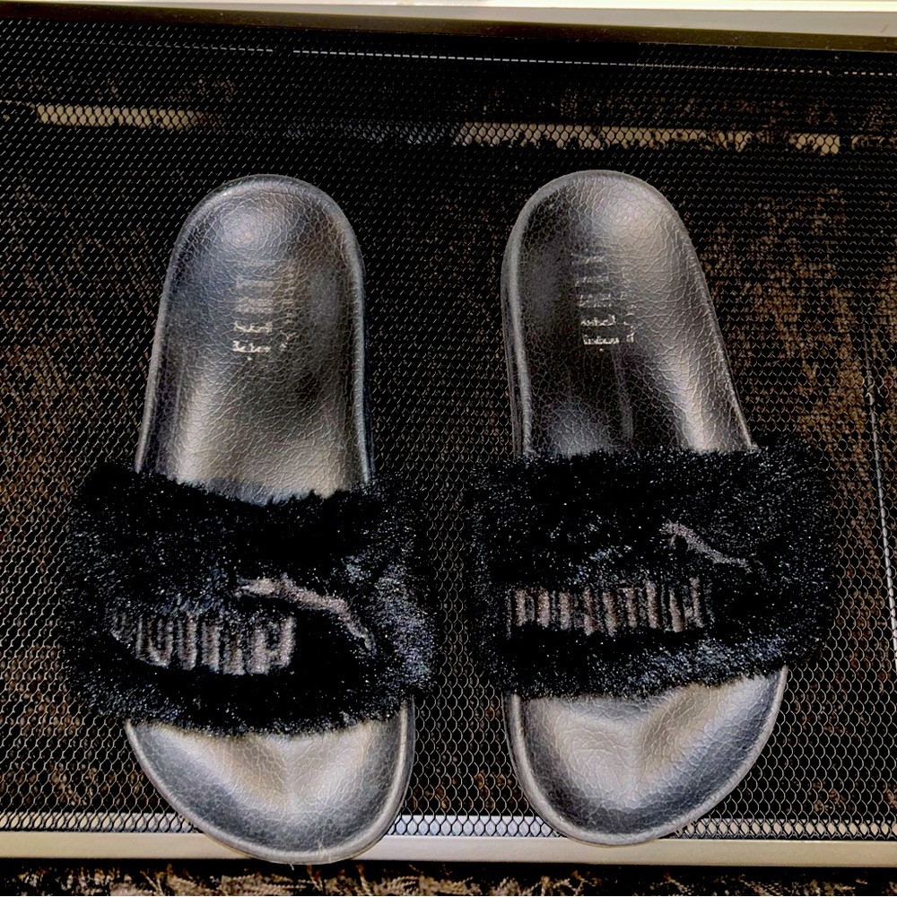 Fenty x Puma Faux Fur Slides
